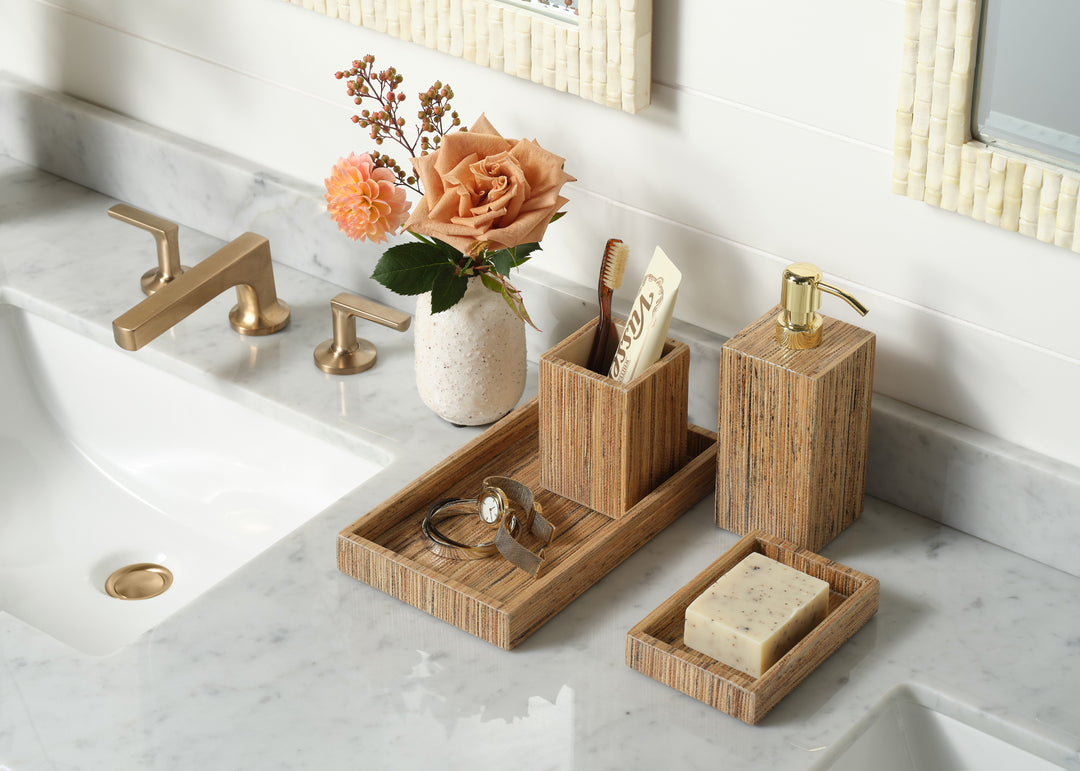 Sumter Natural Hemp Bathroom Accessories