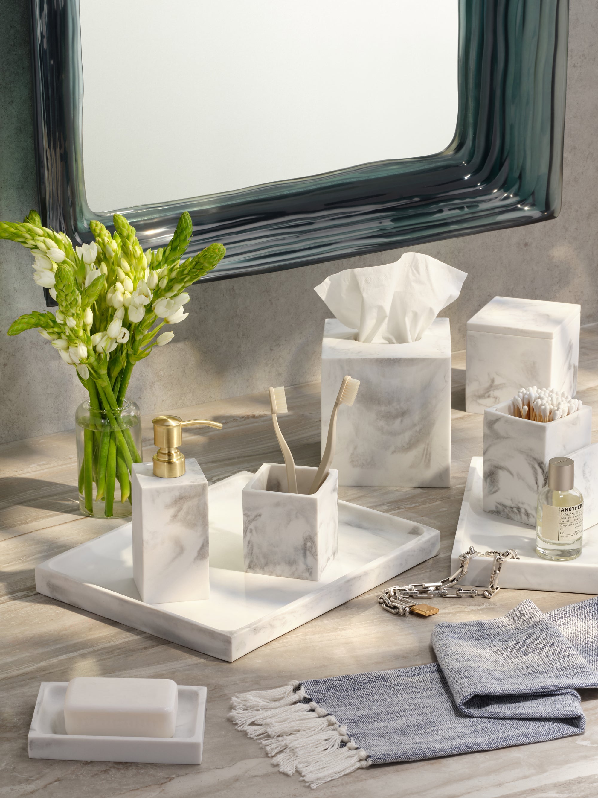 Pigeon & Poodle Parma Resin Bathroom Accessories - Thumbnail 4