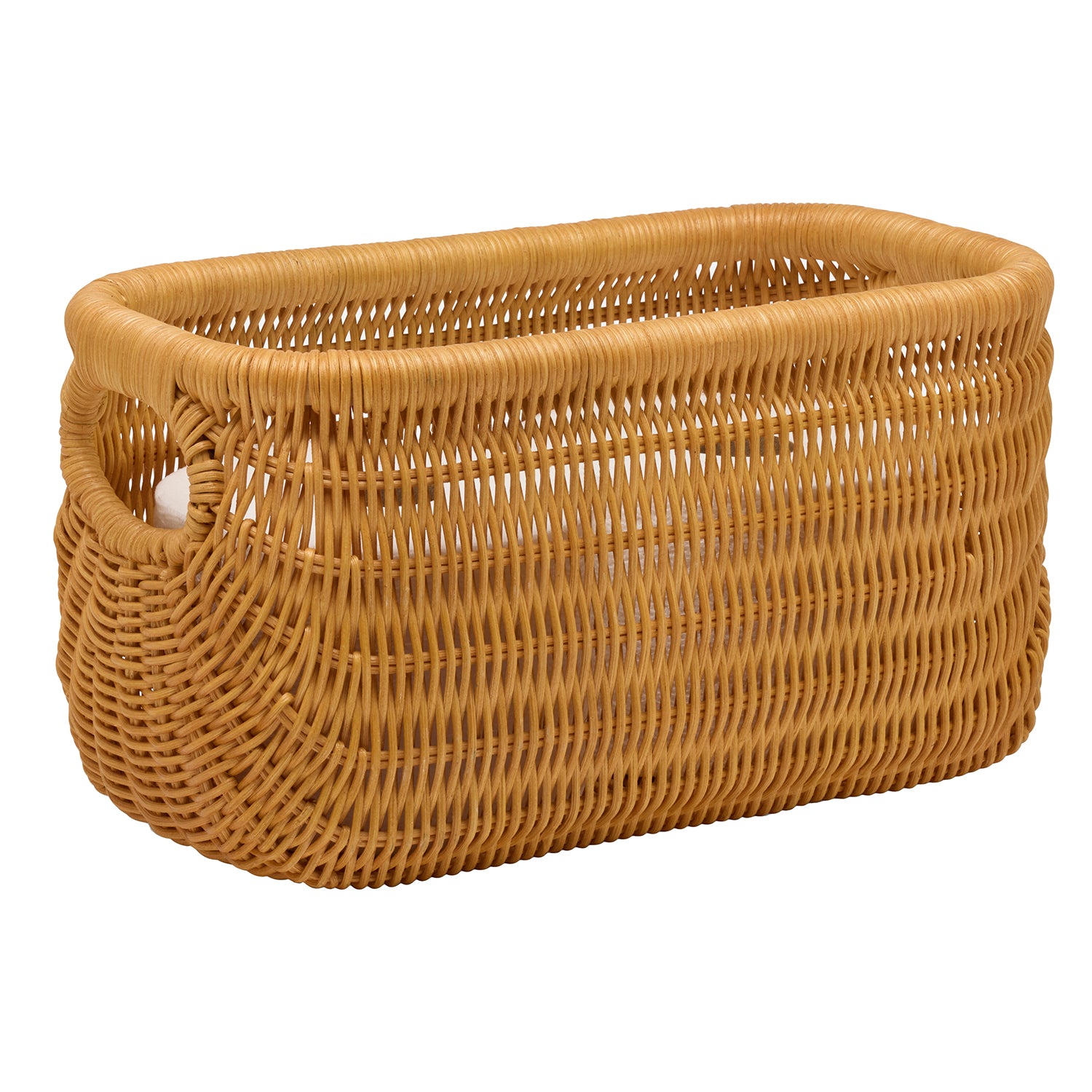 Lorain Rattan Double Toilet Paper Holder