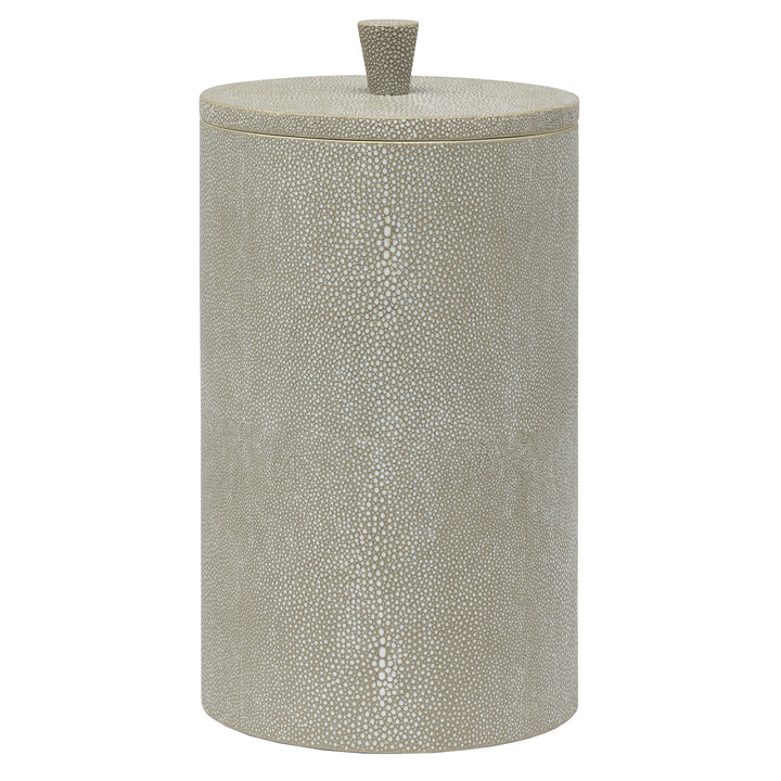 Manchester Faux Shagreen Double Toilet Paper Holder (Sand)