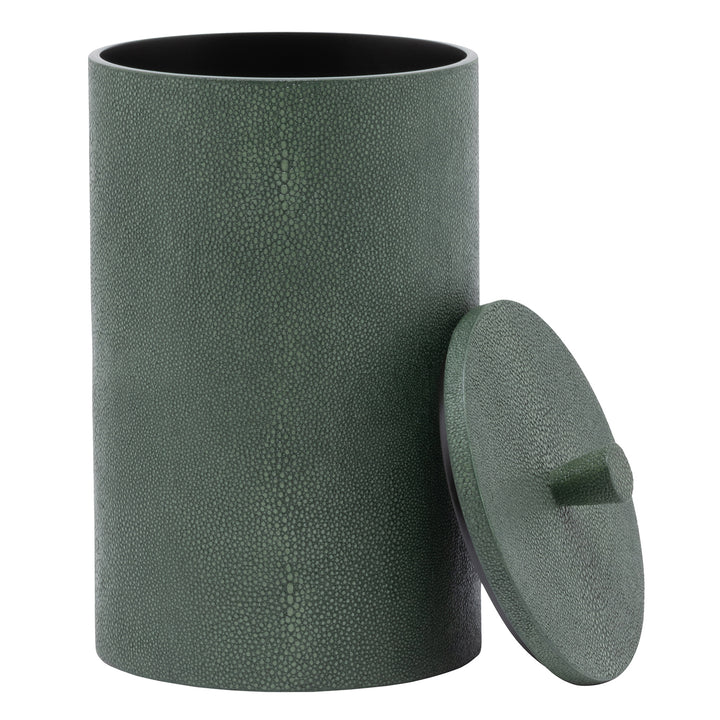 Manchester Faux Shagreen Double Toilet Paper Holder Set/2 (Juniper)