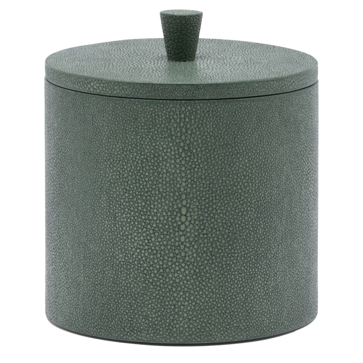 Manchester Faux Shagreen Single Toilet Paper Holder Set/2 (Juniper)