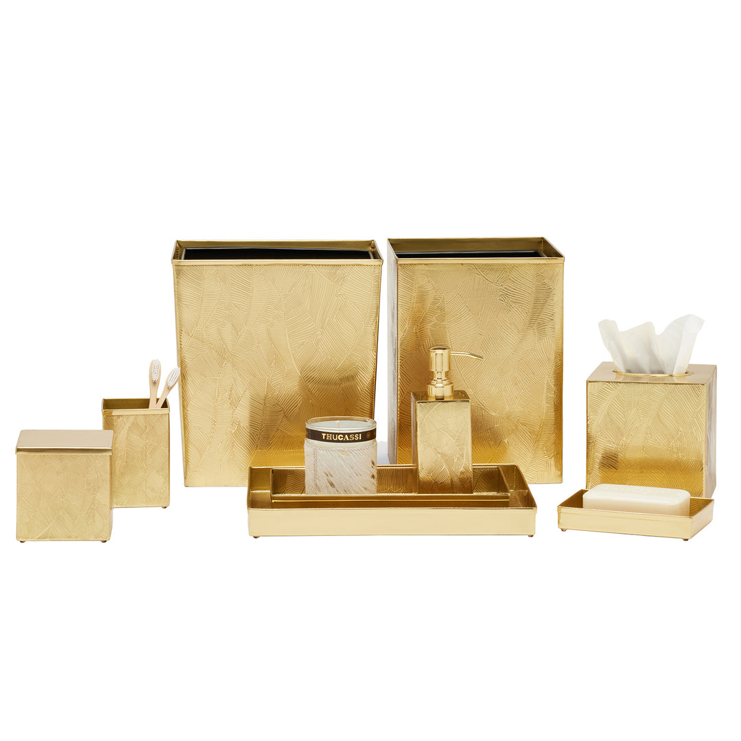 Mancora Shiny Brass Bathroom Accessories