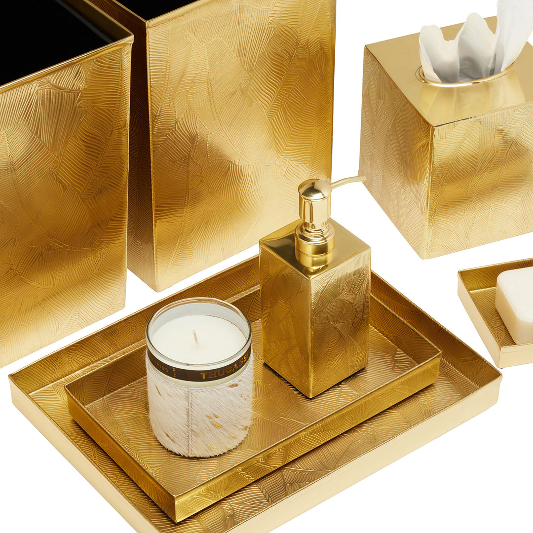 Mancora Shiny Brass Bathroom Accessories
