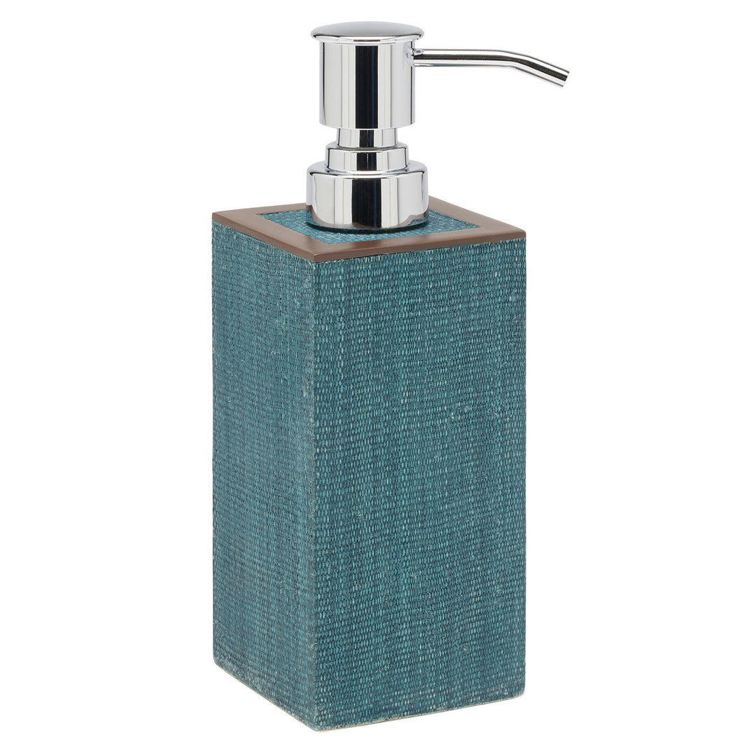 Maranello Abaca Resin Bathroom Accessories (Teal/Brown)