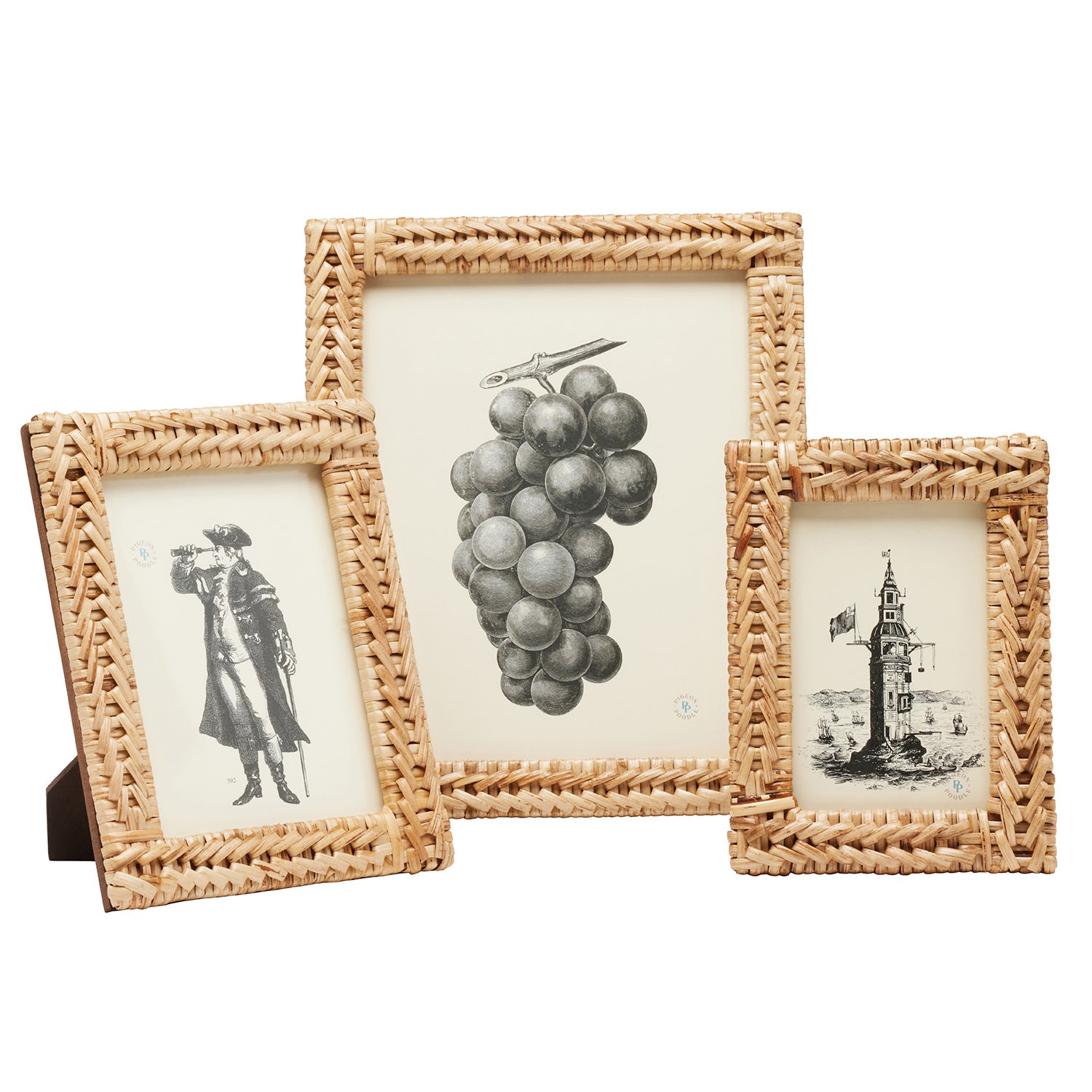 Meribel Natural Woven Bamboo Picture Frame - Thumbnail 4