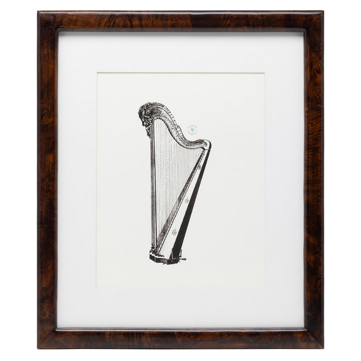 Nelson Mappa Burl Wall Picture Frame (Dark Honey)