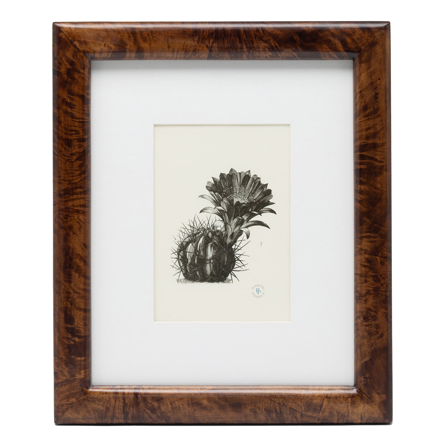 Nelson Mappa Burl Wall Picture Frame - Thumbnail 2