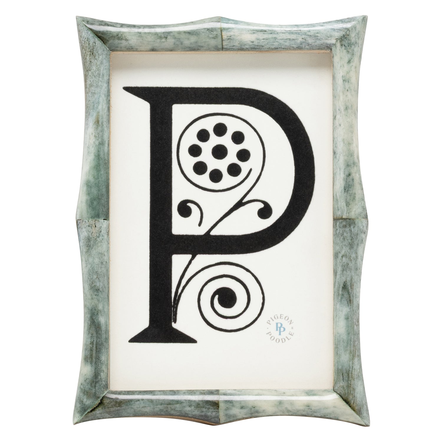 Oslo Natural Bone Picture Frame (Celadon) - Thumbnail 4