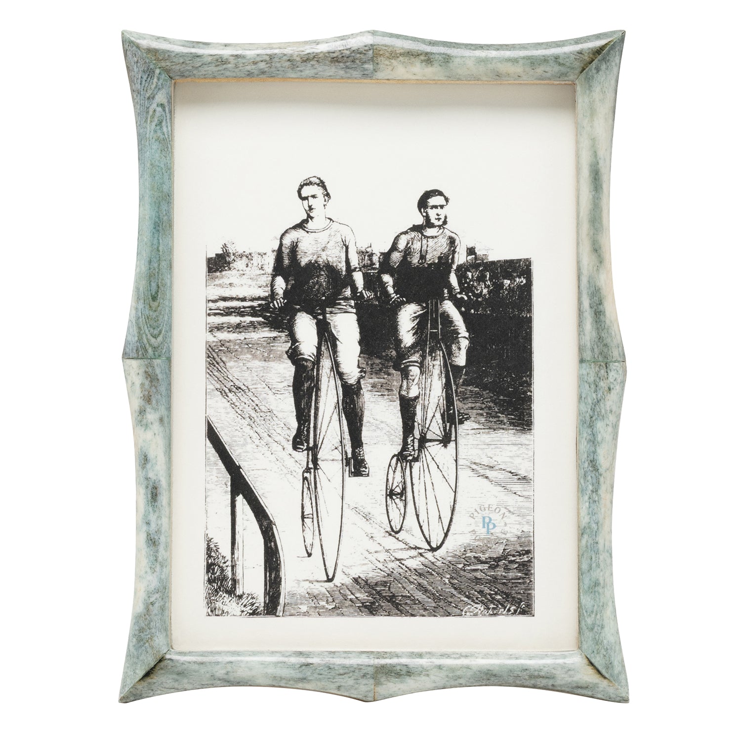 Oslo Natural Bone Picture Frame (Celadon) - Thumbnail 2