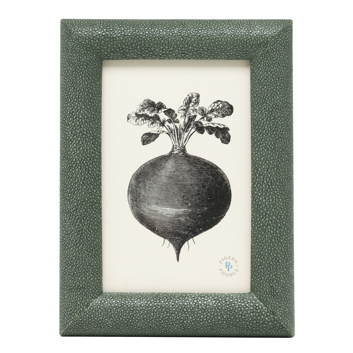 Oxford Faux Shagreen Picture Frame (Juniper)