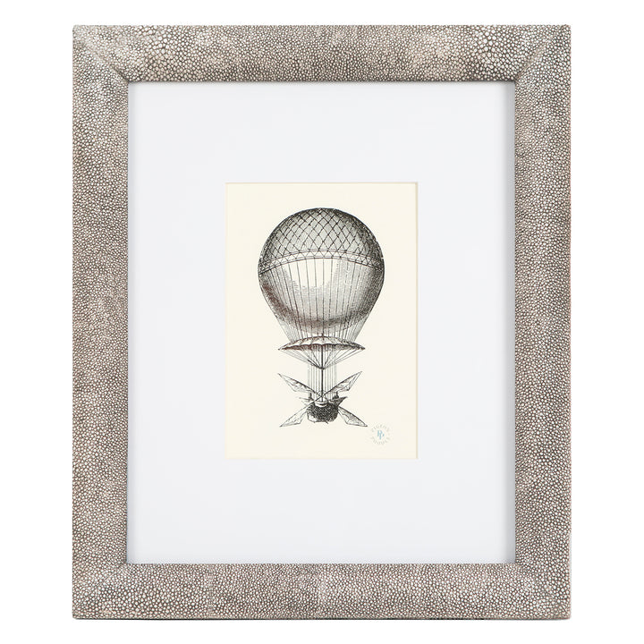 Oxford Faux Shagreen Wall Picture Frame (Sand)