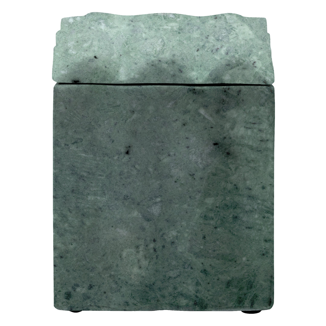 Proviso Fluted Marble Bathroom Accessories (Dark Jade)