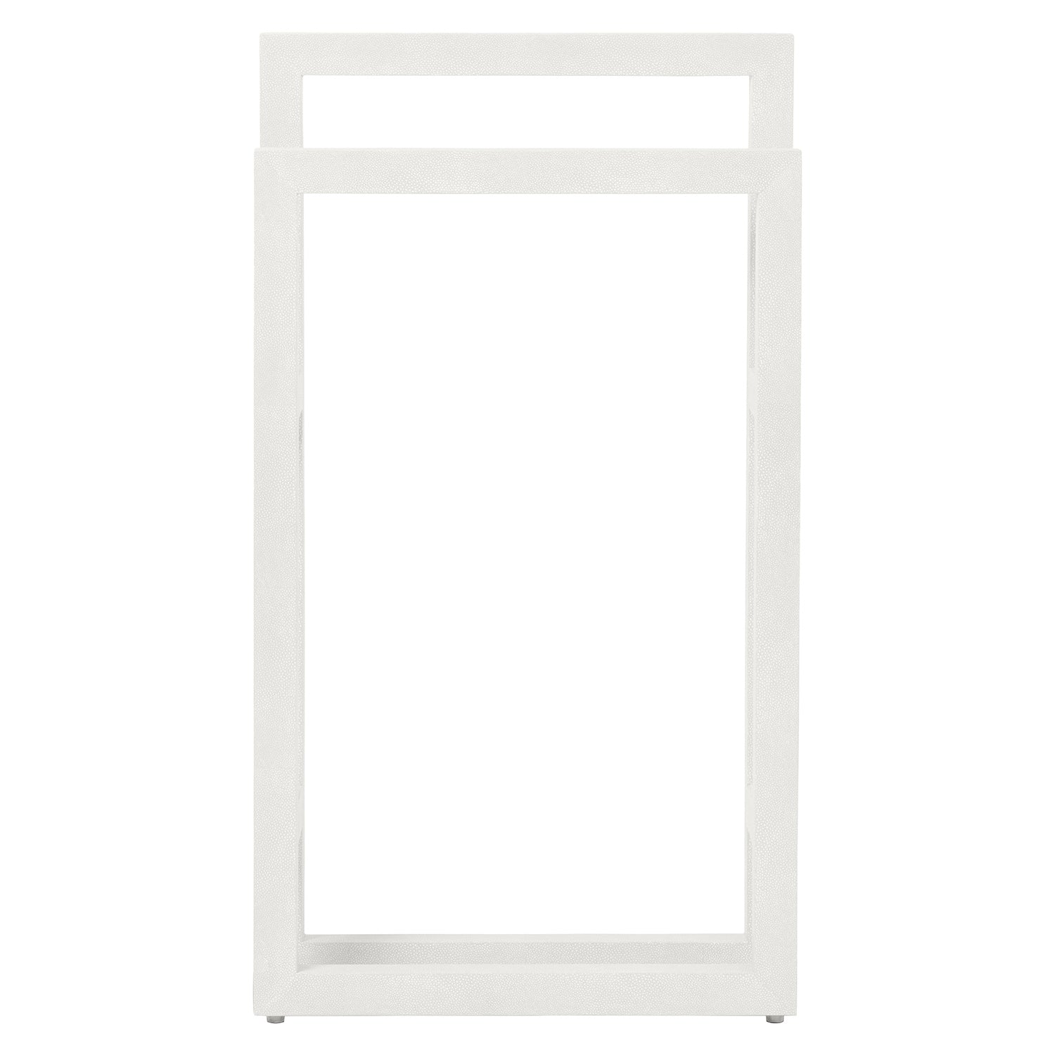 Ramsey Faux Shagreen Freestanding Towel Rack 20"x36" - Thumbnail 3