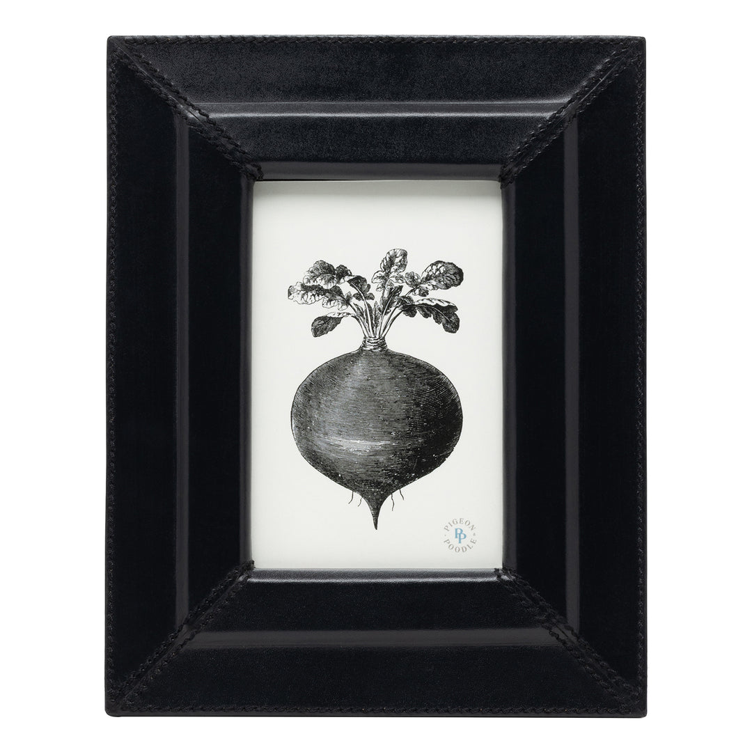 Selero Full-Grain Leather Picture Frames (Black)