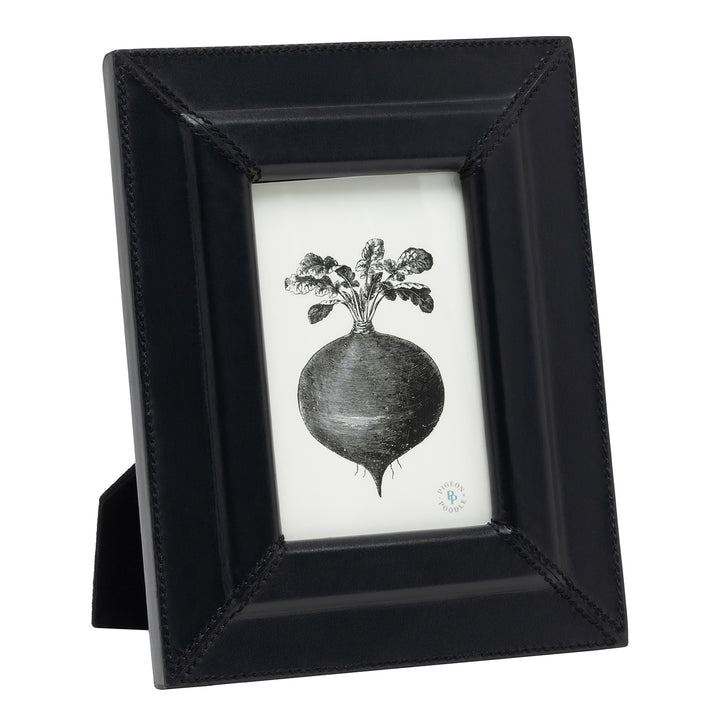 Selero Full-Grain Leather Picture Frames (Black)