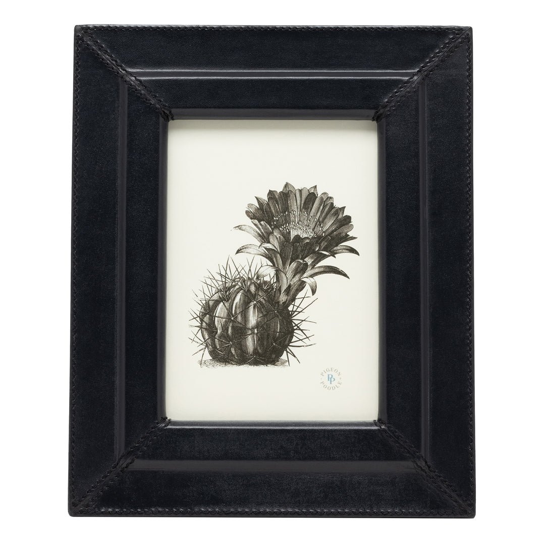 Selero Full-Grain Leather Picture Frames (Black)