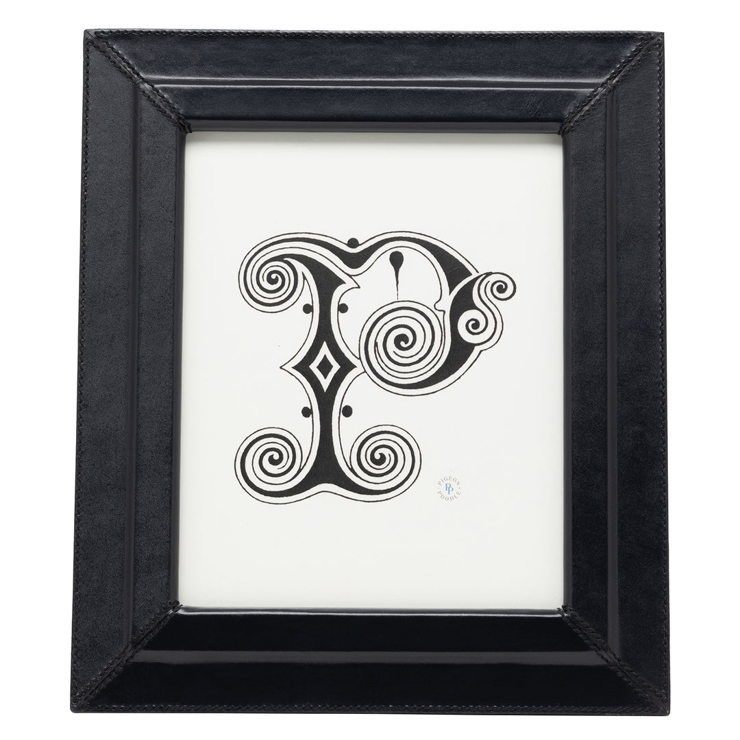 Selero Full-Grain Leather Picture Frames (Black)