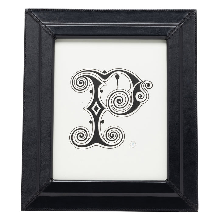 Selero Full-Grain Leather Picture Frames (Black)