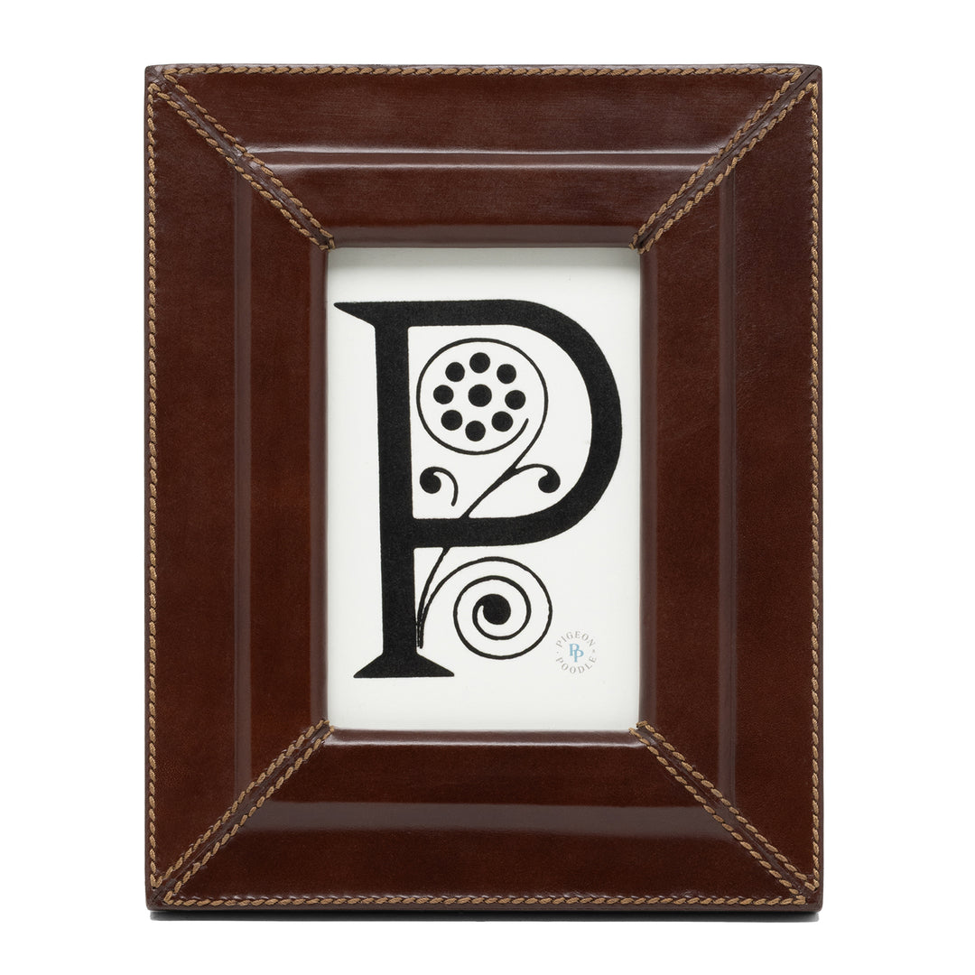 Selero Full-Grain Leather Picture Frames (Tobacco)