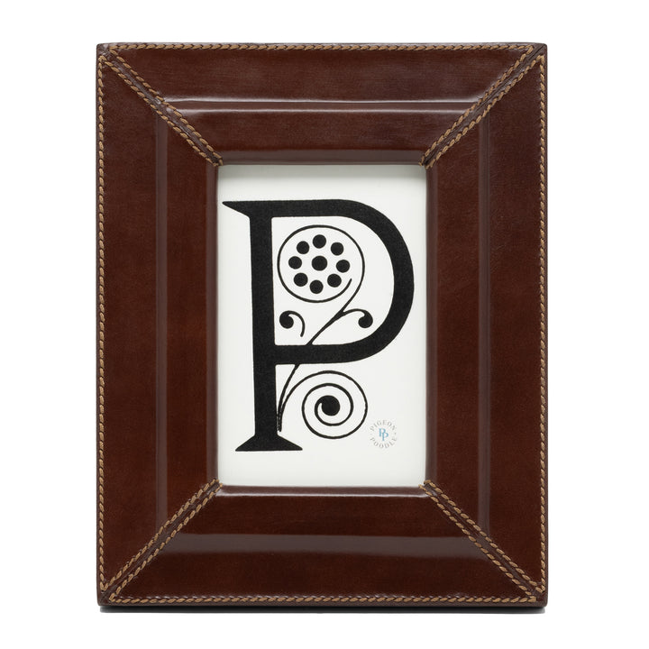 Selero Full-Grain Leather Picture Frames (Tobacco)