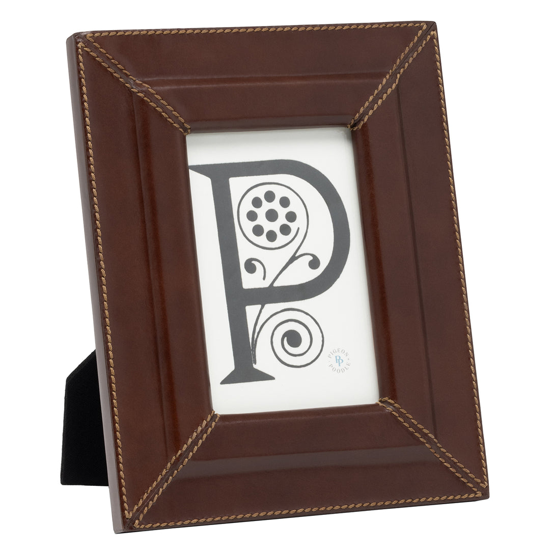 Selero Full-Grain Leather Picture Frames (Tobacco)