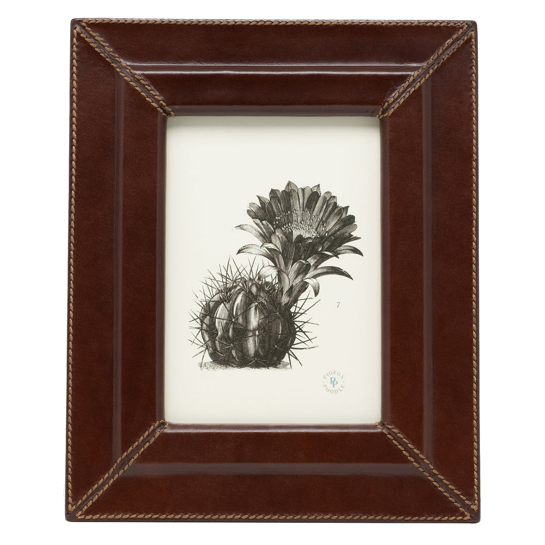 Selero Full-Grain Leather Picture Frames (Tobacco)