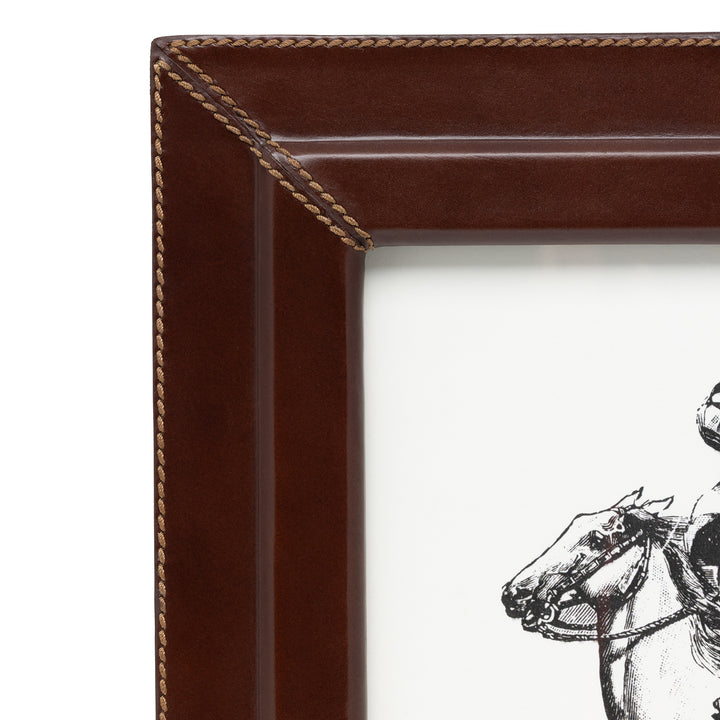 Selero Full-Grain Leather Picture Frames (Tobacco)
