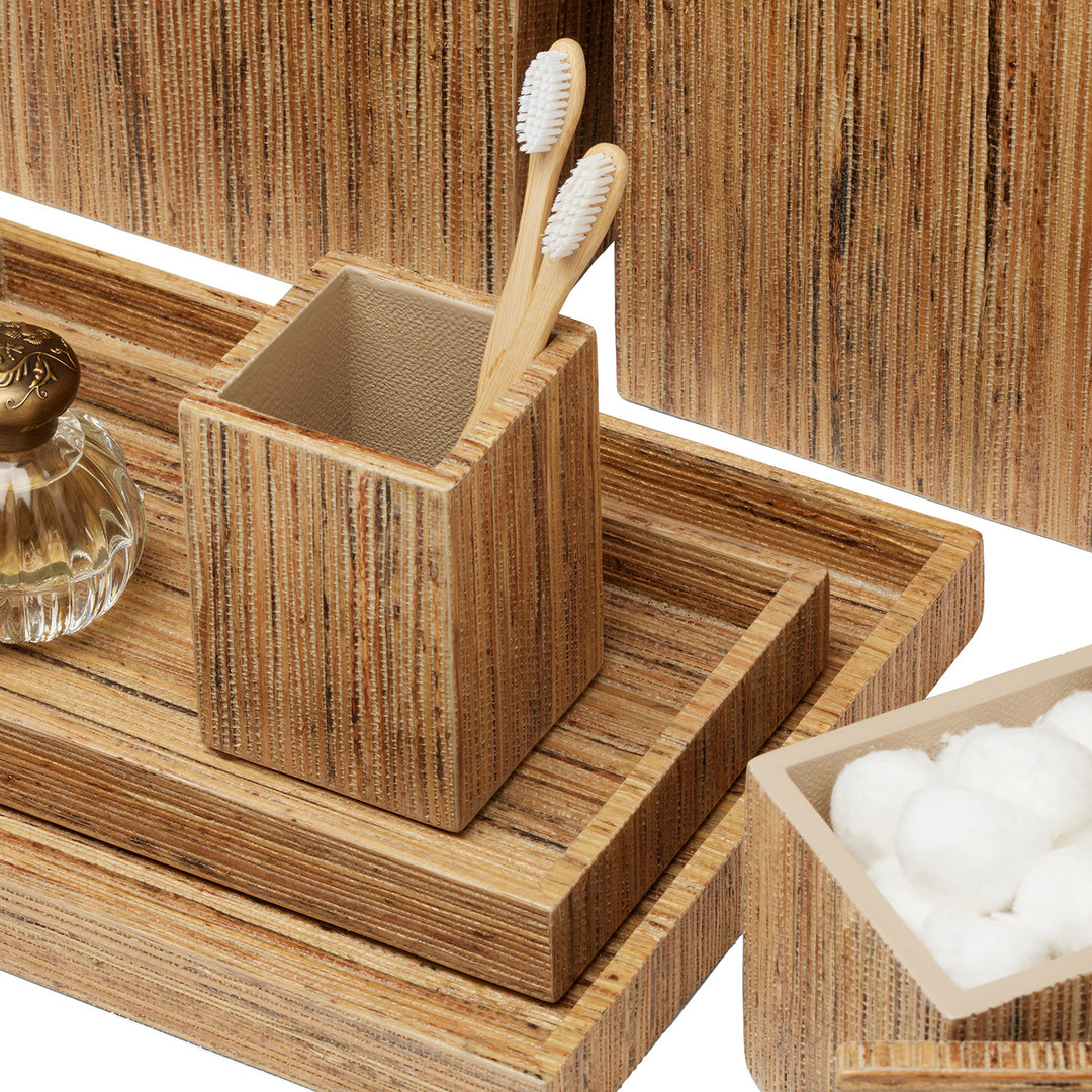 Sumter Natural Hemp Bathroom Accessories