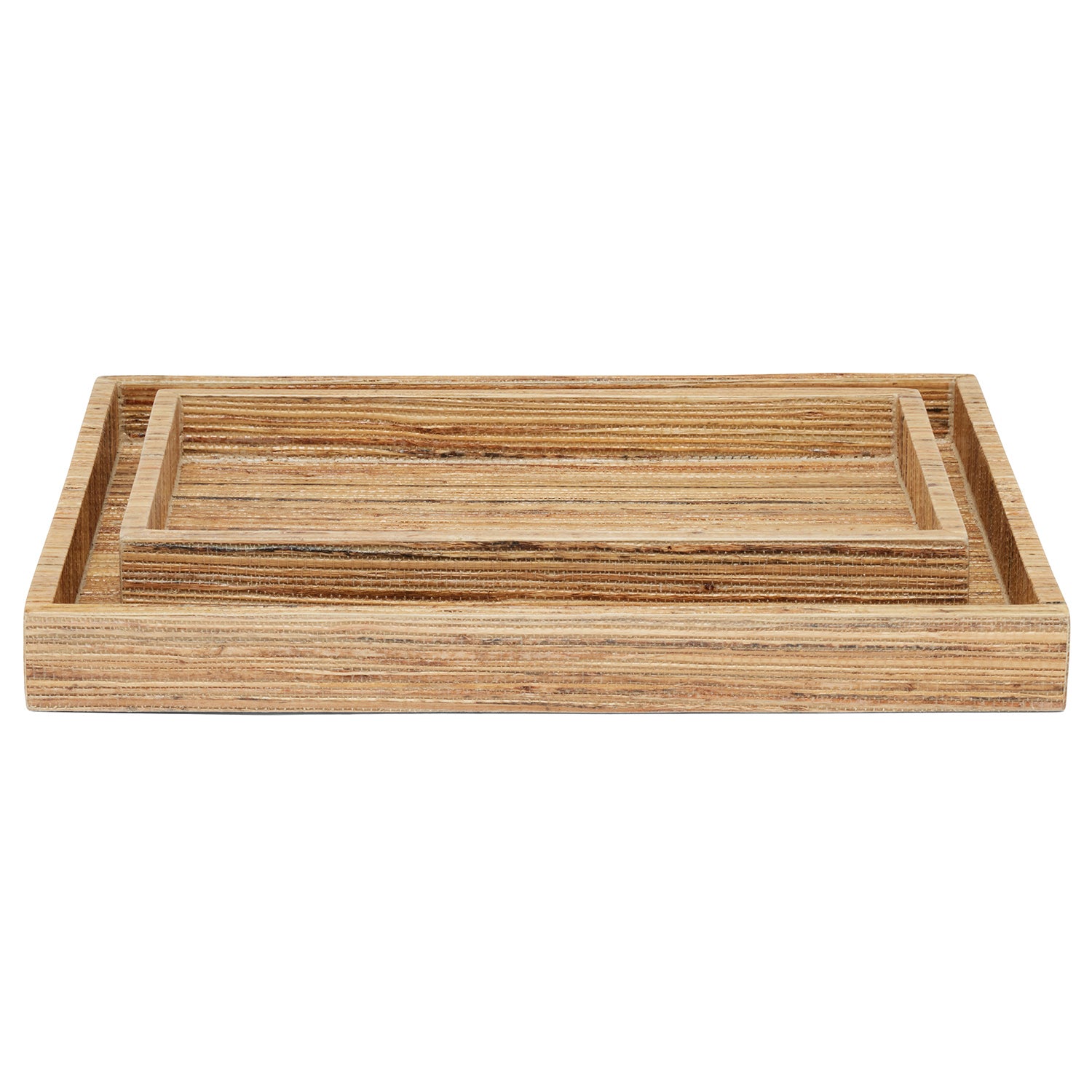 Sumter Natural Hemp Nested Trays Set/2 - Thumbnail 4