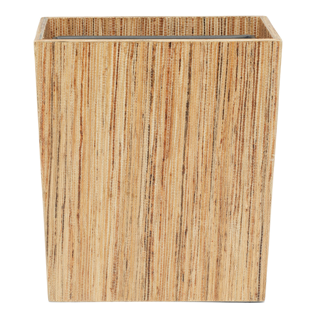 Sumter Natural Hemp Rectangle Wastebasket