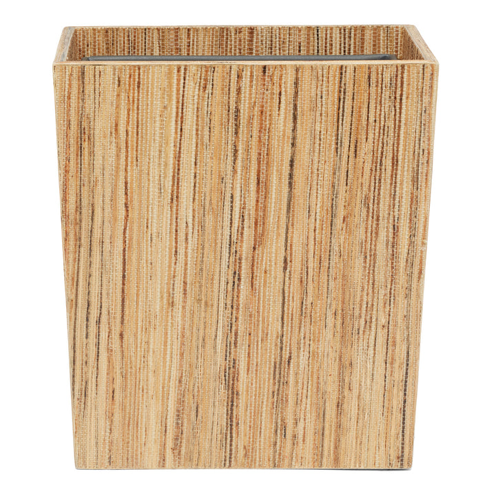 Sumter Natural Hemp Rectangle Wastebasket