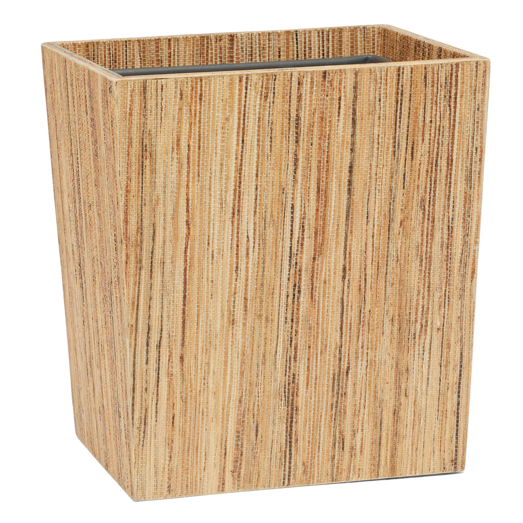 Sumter Natural Hemp Rectangle Wastebasket