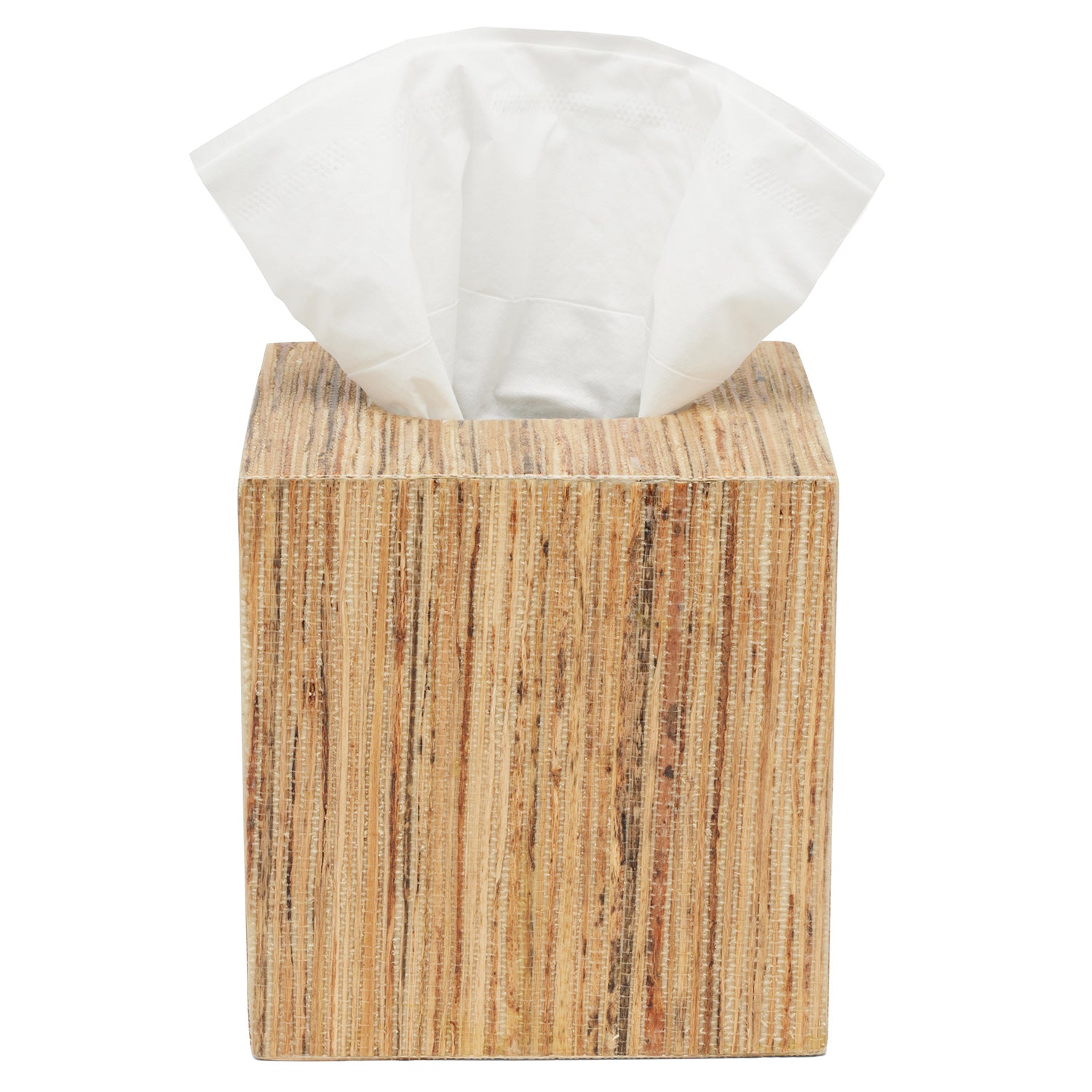 Sumter Natural Hemp Tissue Box Cover - Thumbnail 2