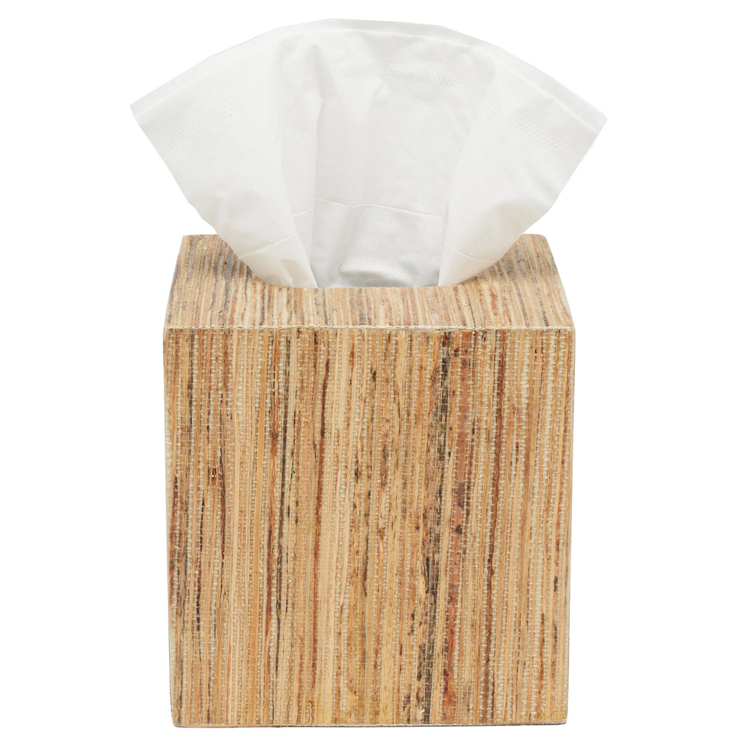 Sumter Natural Hemp Tissue Box Cover