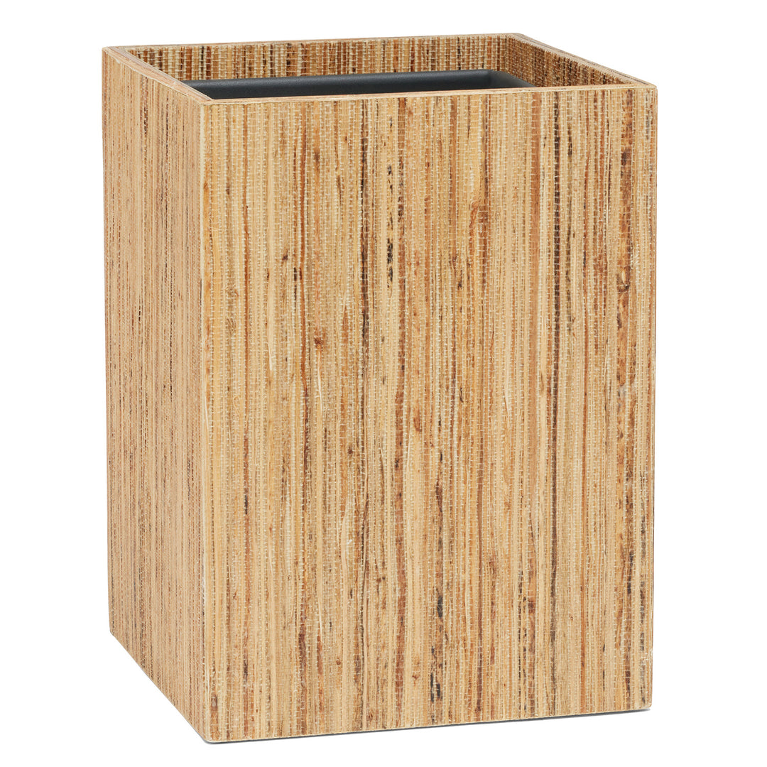 Sumter Natural Hemp Square Wastebasket