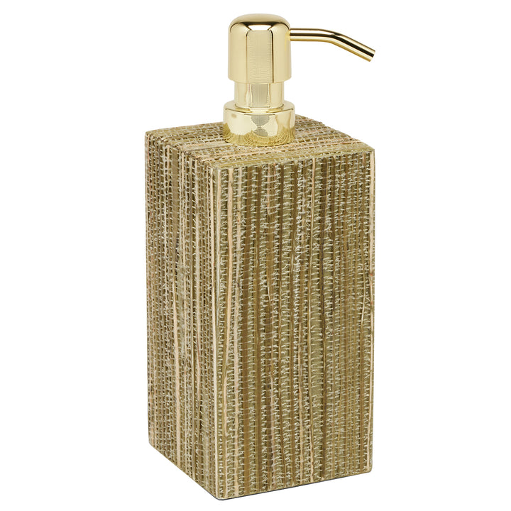 Sumter Olive Hemp Bathroom Accessories