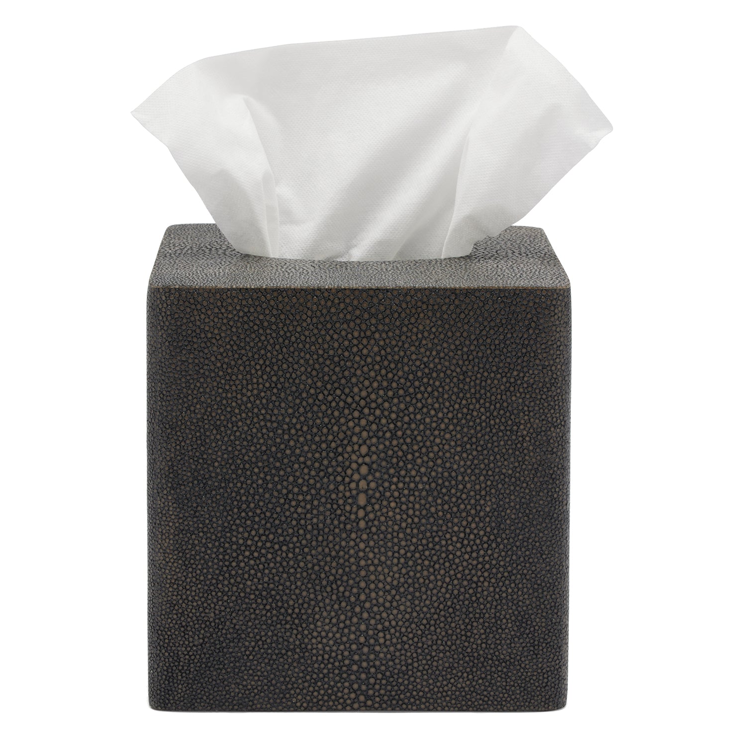 Tenby Faux Shagreen Tissue Box