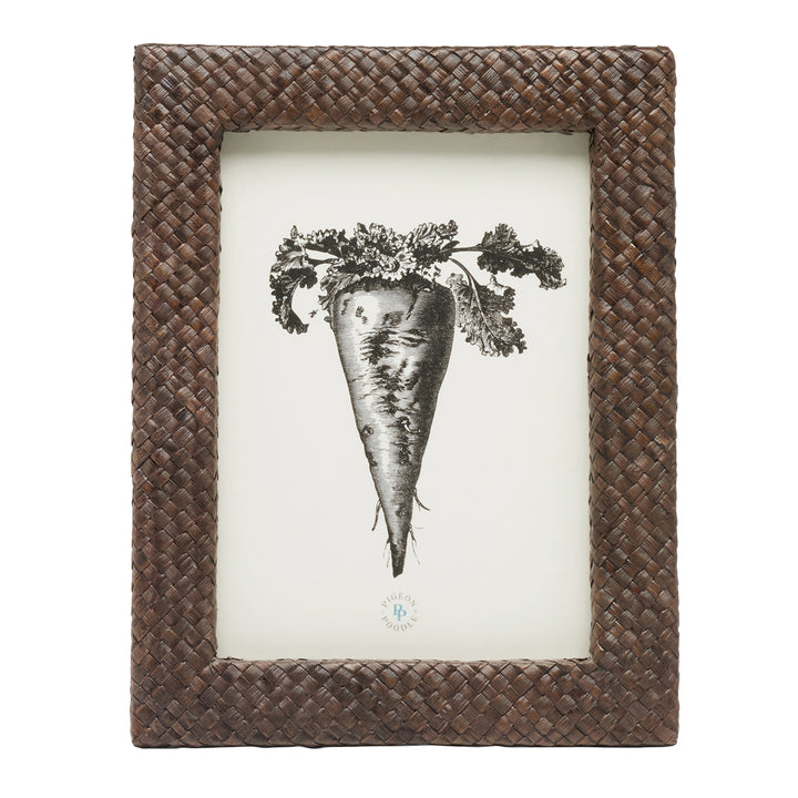 Uvita Woven Pandan Picture Frame (Espresso)