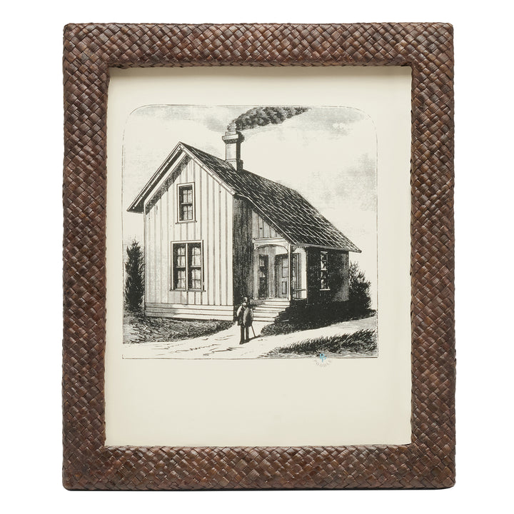 Uvita Woven Pandan Picture Frame (Espresso)