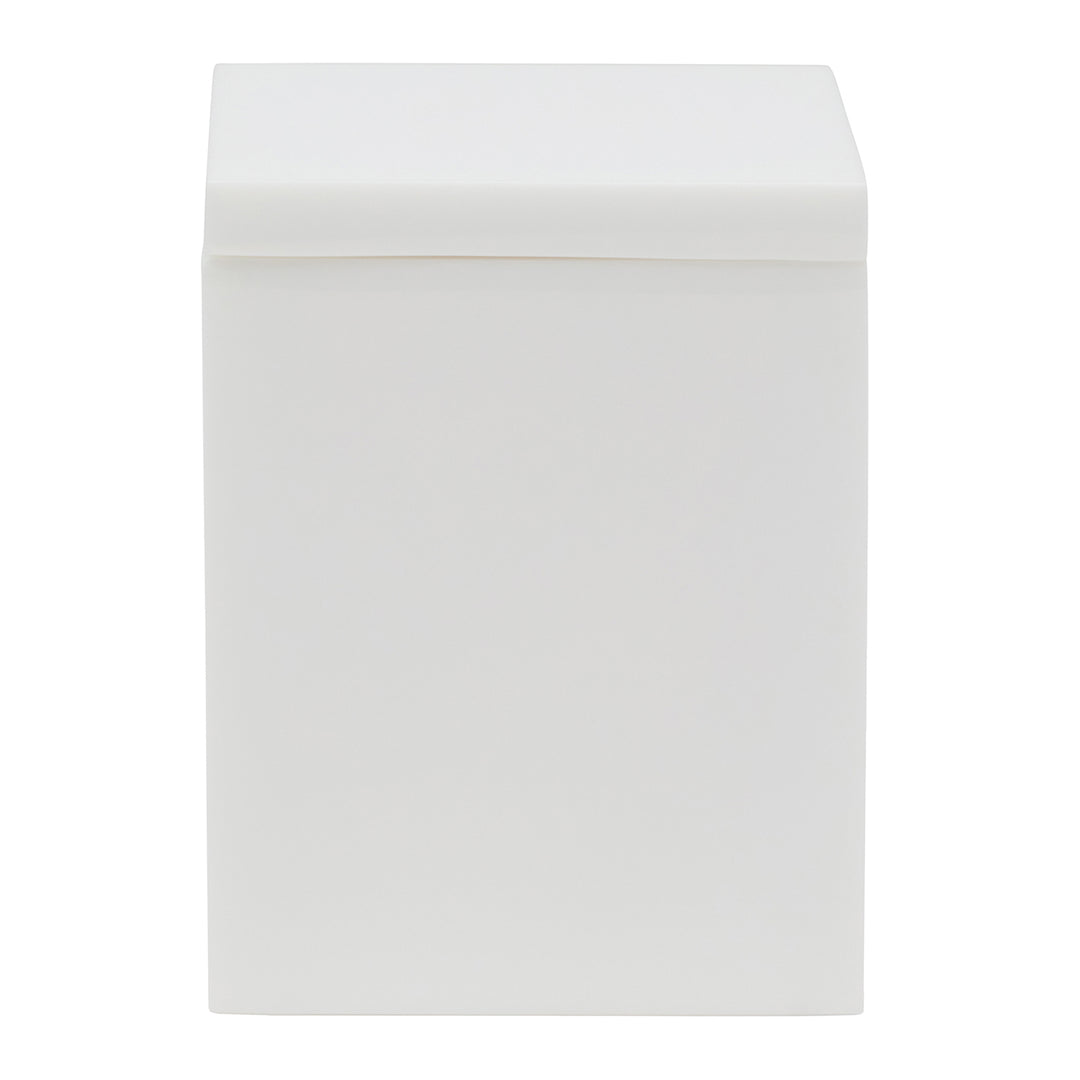 Vail White Gloss Resin Bathroom Accessories - Hudson & Vine
