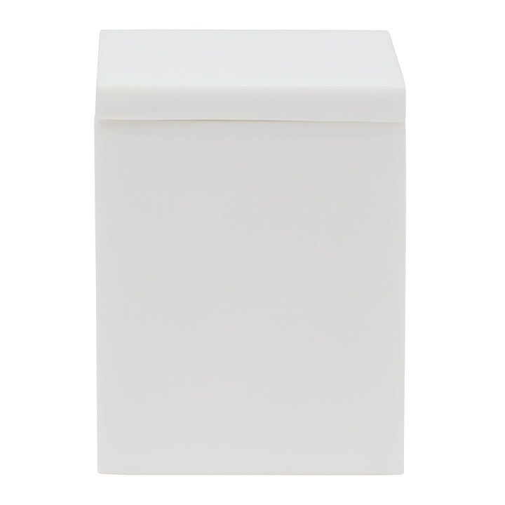 Vail White Gloss Resin Bathroom Accessories - Hudson & Vine