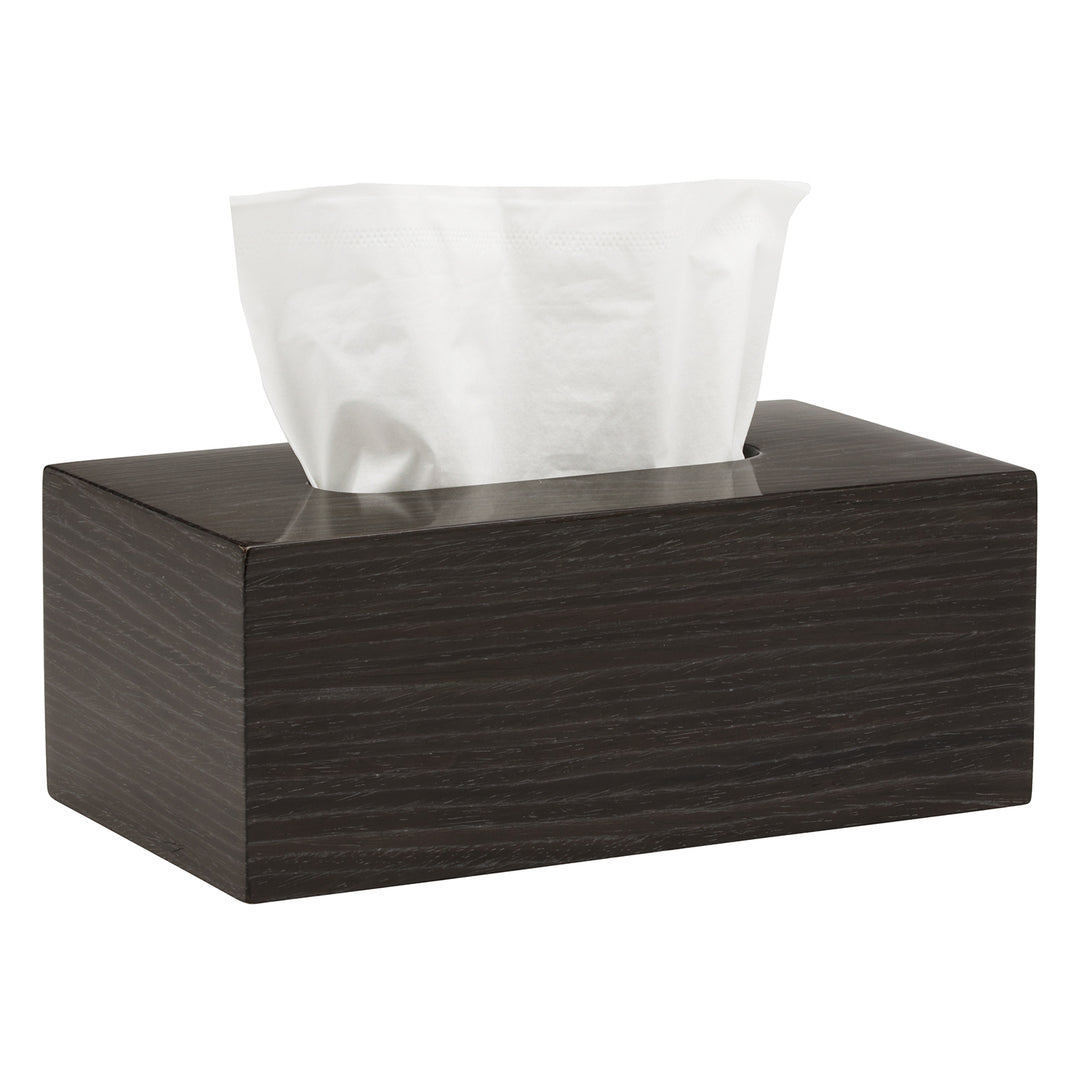 Westerly Veneer Rectangle Tissue Box (Dark Oak)