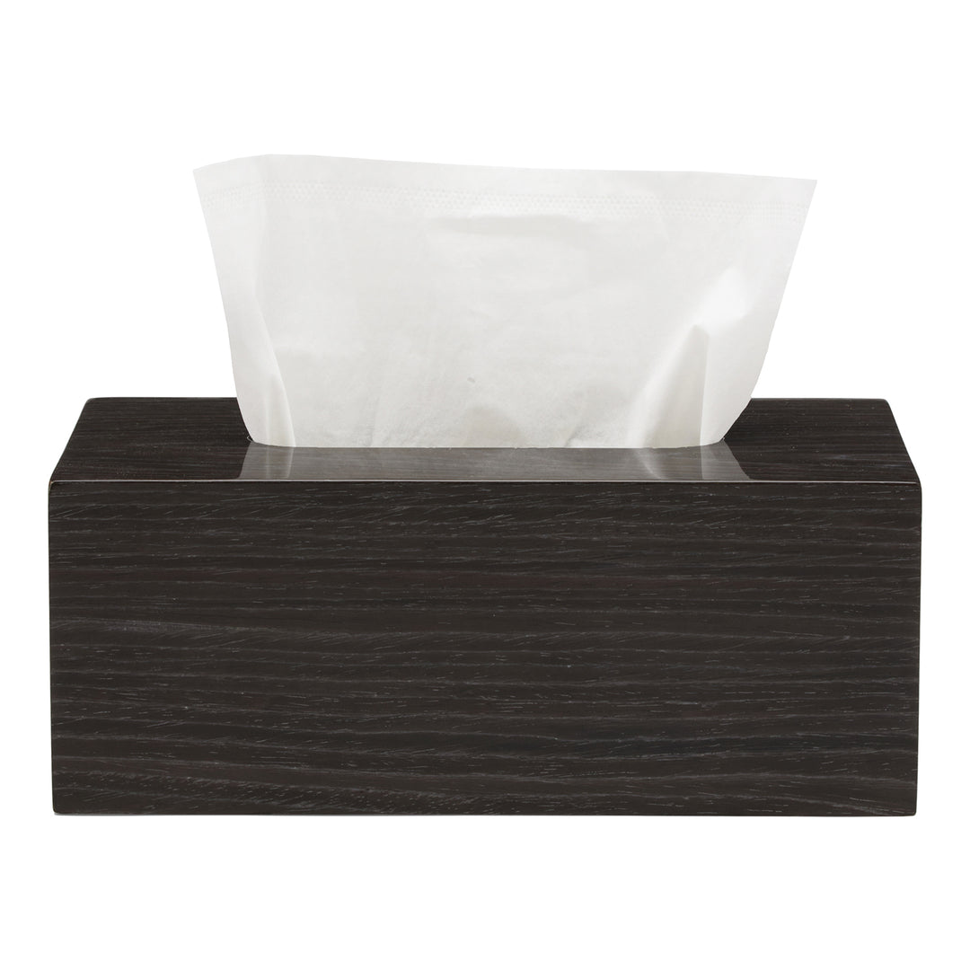 Westerly Veneer Rectangle Tissue Box (Dark Oak)