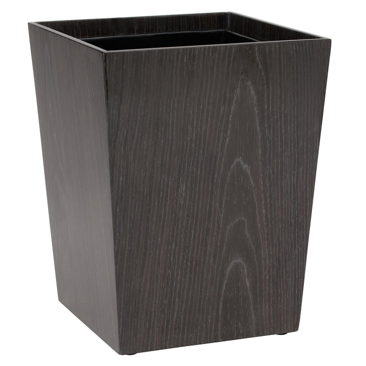 Westerly Veneer Square Waste Basket (Dark Oak)