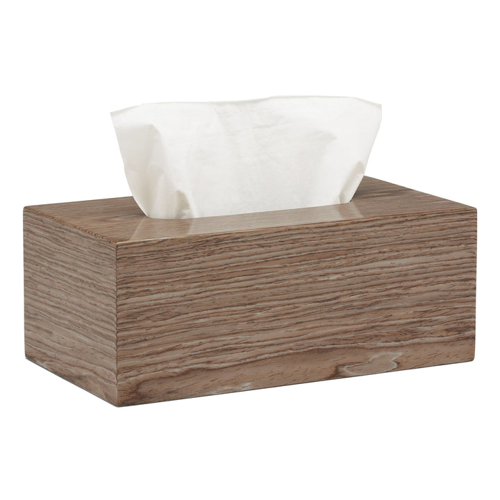 Westerly Veneer Rectangle Tissue Box (Oak)