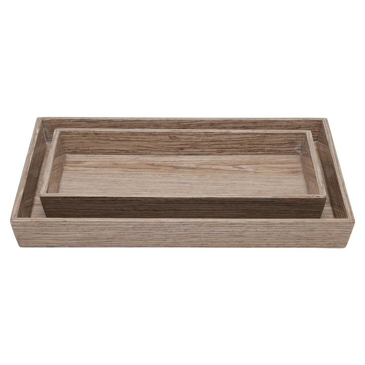 Westerly Veneer Tray Set/2 (Oak)