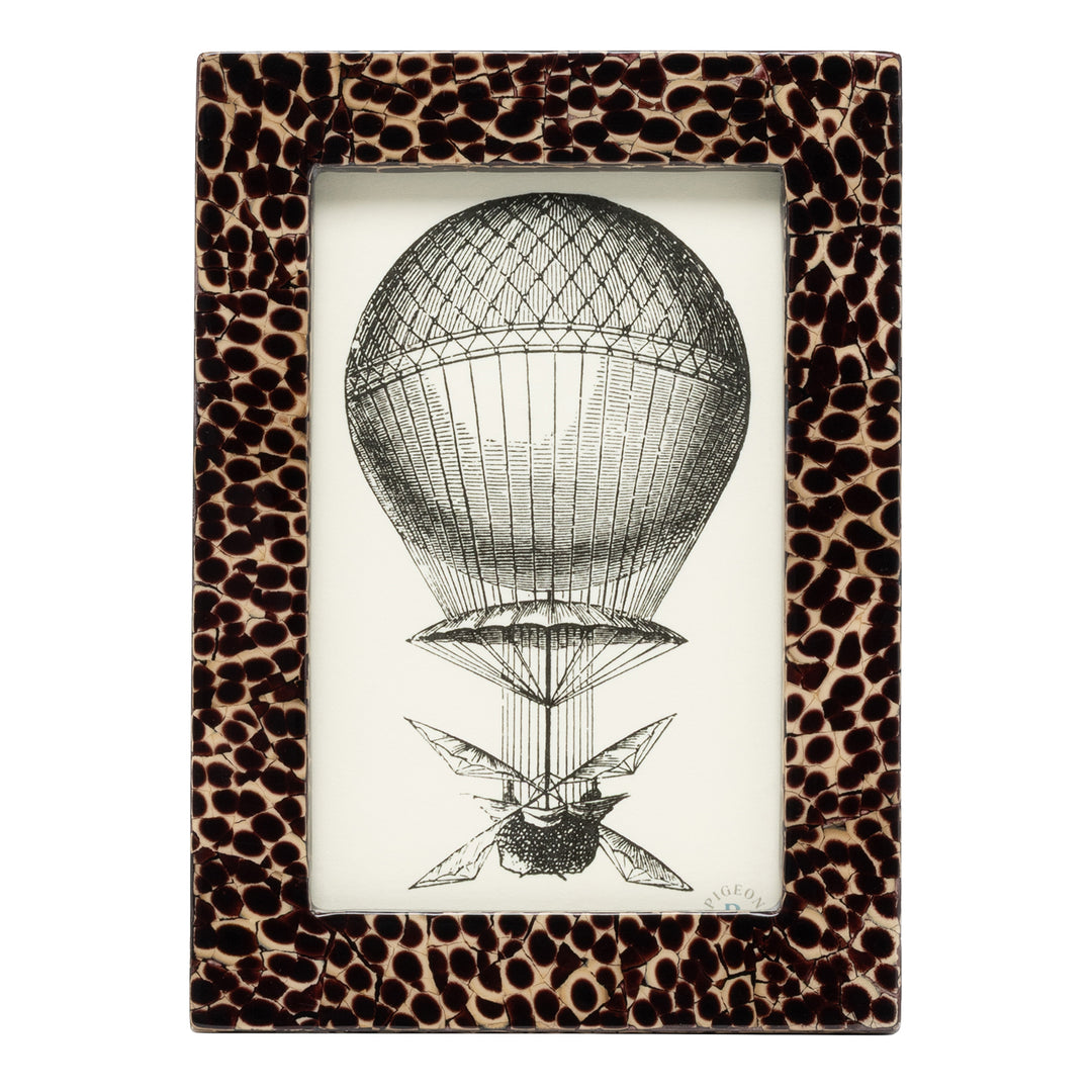 Westport Lacquered Eggshell Picture Frames (Deep Bronze)