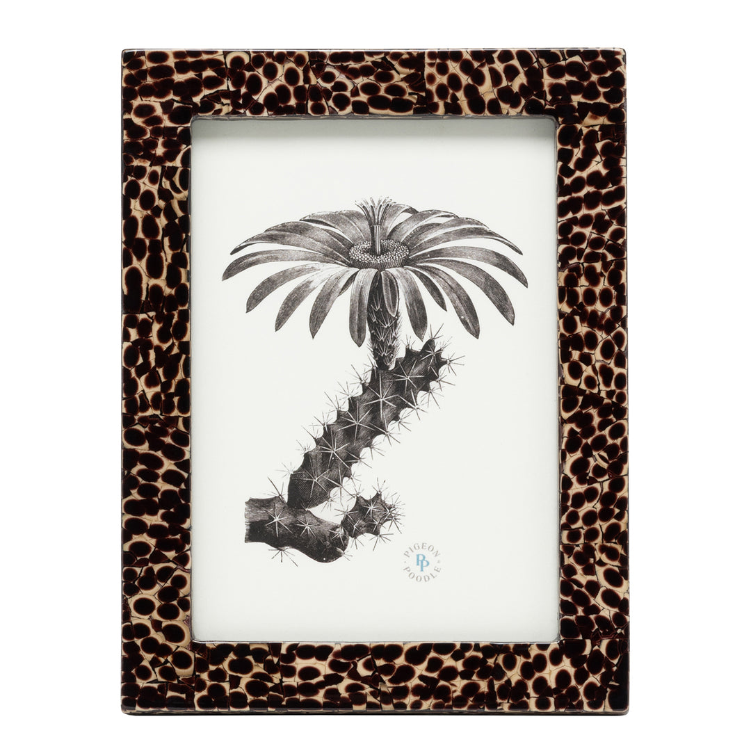 Westport Lacquered Eggshell Picture Frames (Deep Bronze)