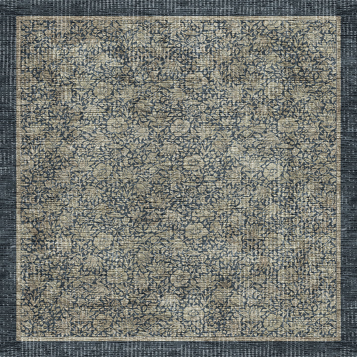Adama Vinyl Floor Mat/Rug (Primrose_A)